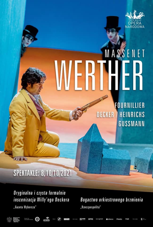 VARSAVIA: Werther – Jules Massenet, 8 ottobre 2021